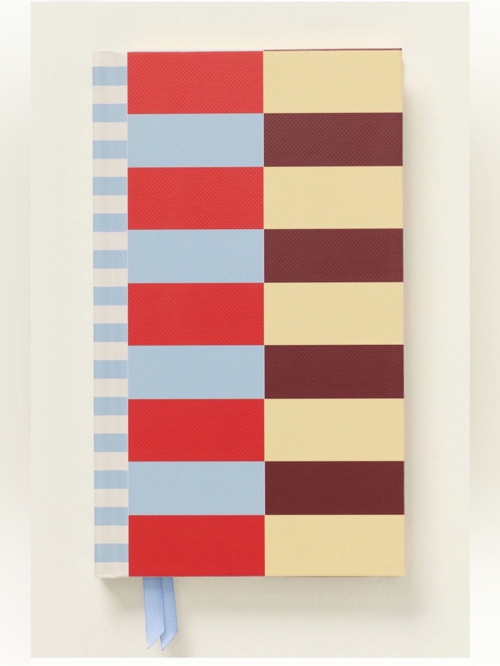 Damson Madder Small Pocket Notebook in Stripes Blocking Colorblock Going Analog
